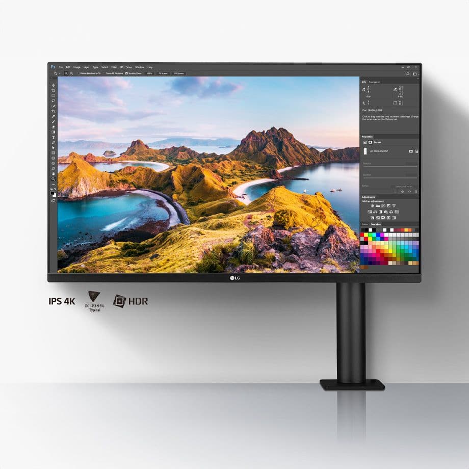 32" QHD Эргономичный Монитор