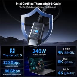 Thunderbolt 5 USB-C Cable